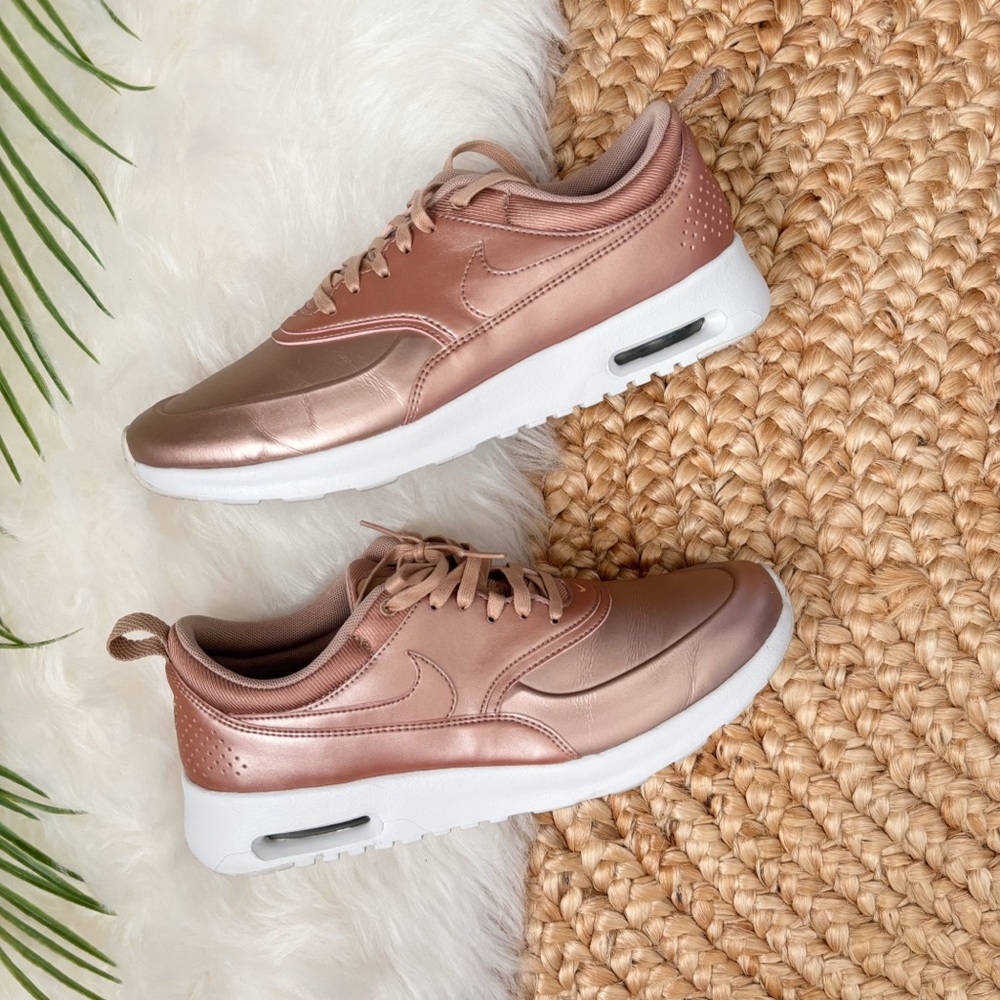 Nike Air Max Thea Metallic Women's Rose Gold Sneakers